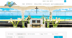 Desktop Screenshot of caribbean-wedding.com